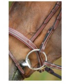 Bridon cuir HFI "Elegant"