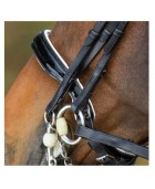 Bride de dressage convertible cuir HFI "Weymouth"