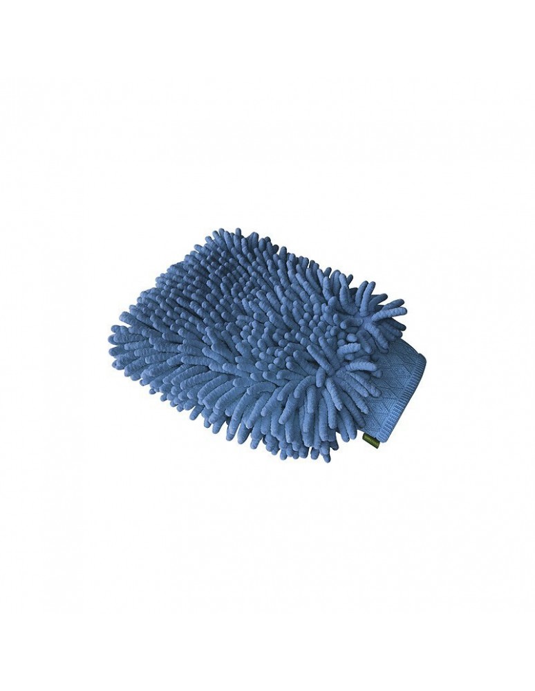 Gant de pansage "chenille"