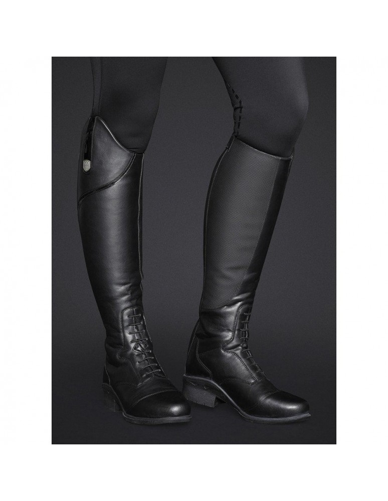 Bottes hautes noires, idéales pour l'hiver, taille 37 (Neuf (Voir